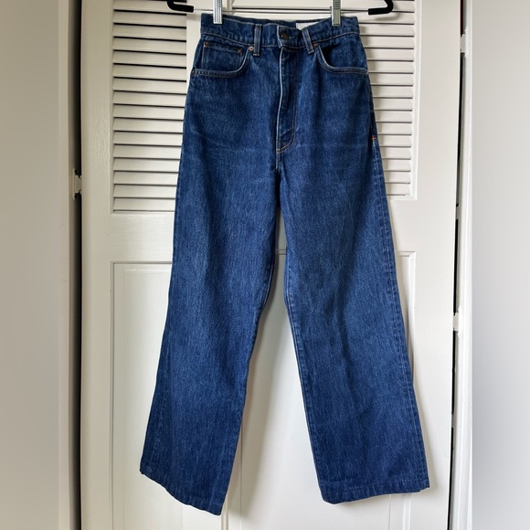 Imogene + Willie Catherine Indigo Selvage Jeans Trouser Leg | 26P Short/Ankle - Picture 2 of 15